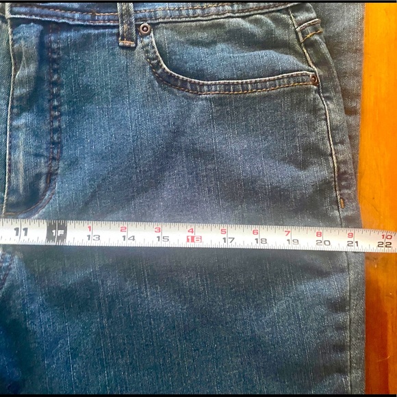 👖SUSAN GRAVER👖STRETCH HIGH-RISE STRAIGHT JEANS 87935 EUC❣️ - Picture 8 of 13